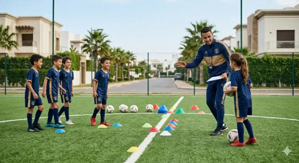 أفضل أكاديميات كرة القدم للأطفال في الدار البيضاء 2026 — دليل تربية فوت.